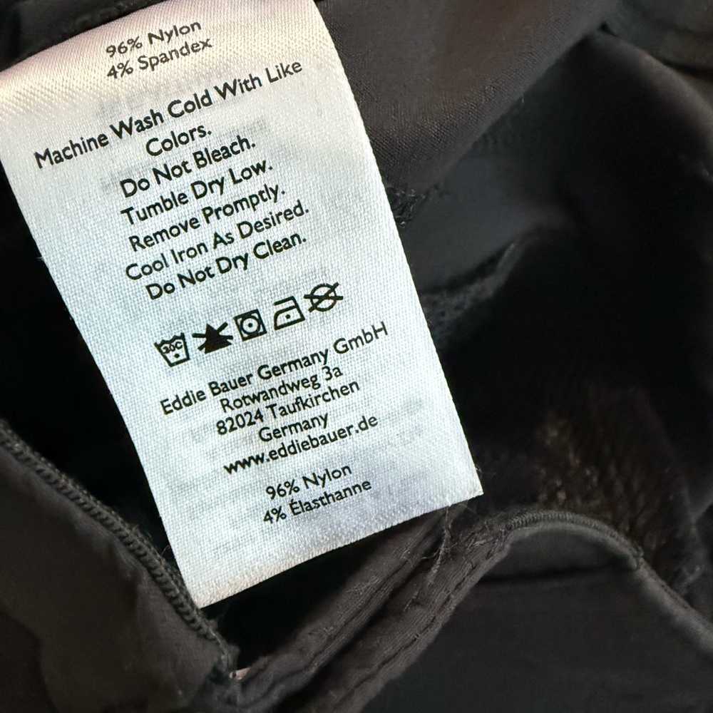 Eddie Bauer Women's Black Hiking pants size 10 - Picture 12 of 12
